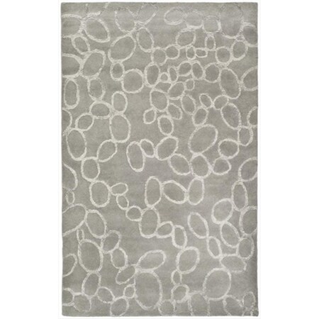 Safavieh 2 ft. 6 in. x 10 ft. Runner Contemporary Soho Grey Hand Tufted Rug SOH515A-210